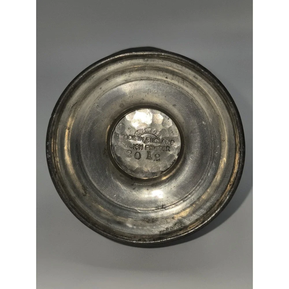 Vintage Pewter‎ Sugar Shaker (Missing Point on Top) 6